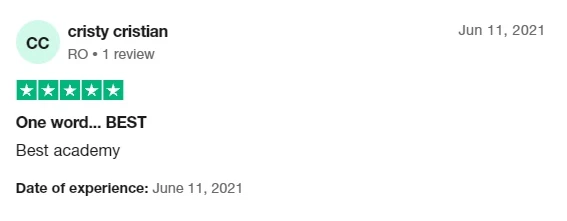 Recenzie Trustpilot — One word… BEST, de cristy cristian