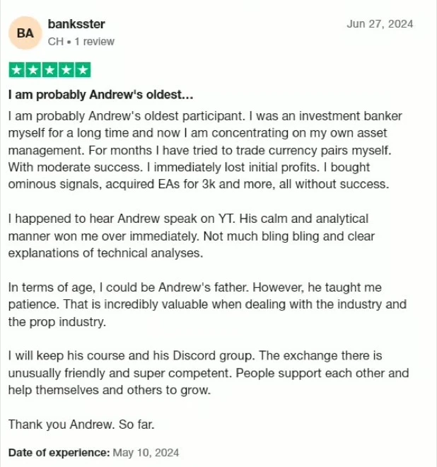 Recenzie Trustpilot, de banksster